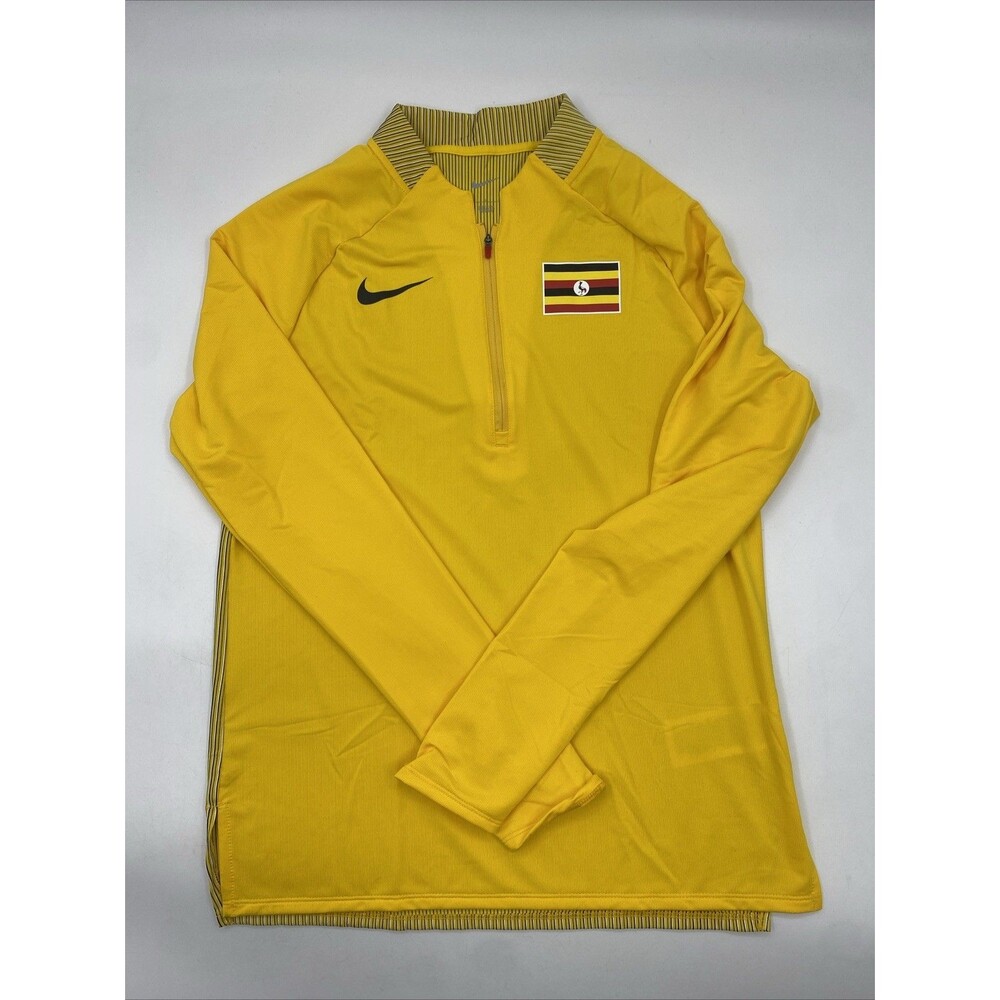 Nike Uganda International Running Pro Elite 1/2 Zip Jersey CK3549-728 Men Size M